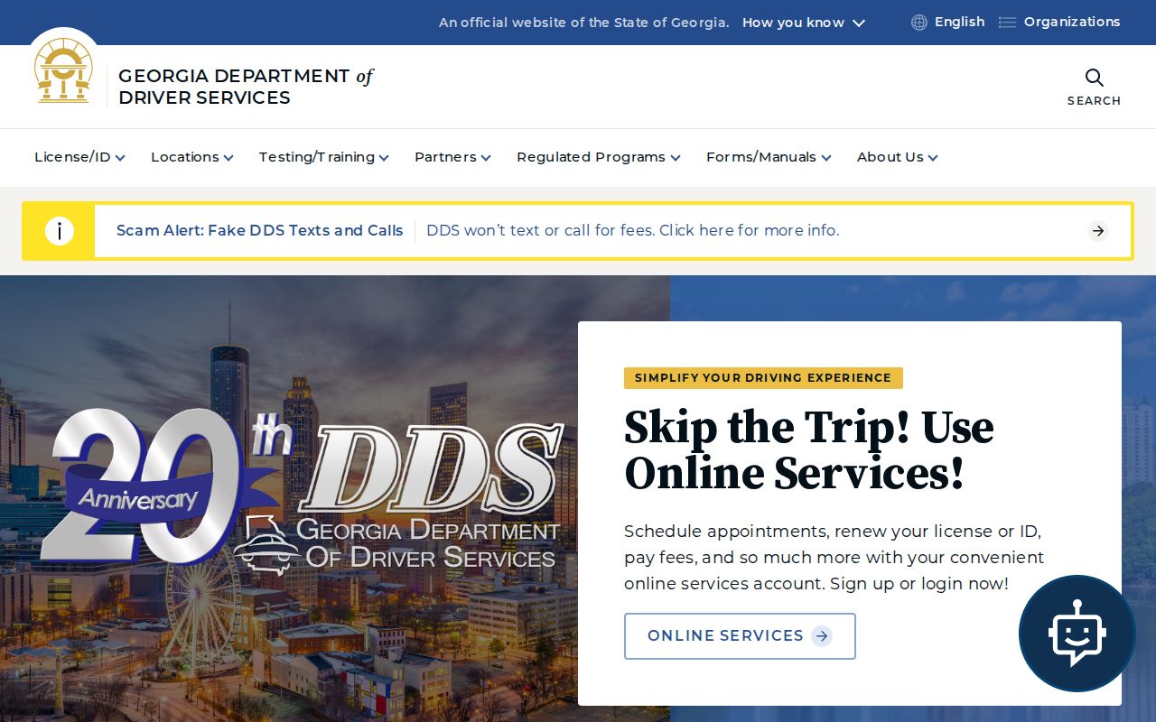 Georgia DDS identification resource after a Sumter County release